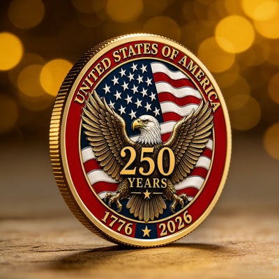American Symbol 250 Years Of Freedom Bald Eagle - Coin