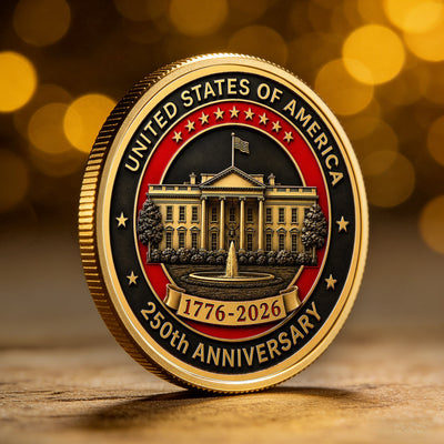 American Symbol 250 Years Of Freedom White House - Coin
