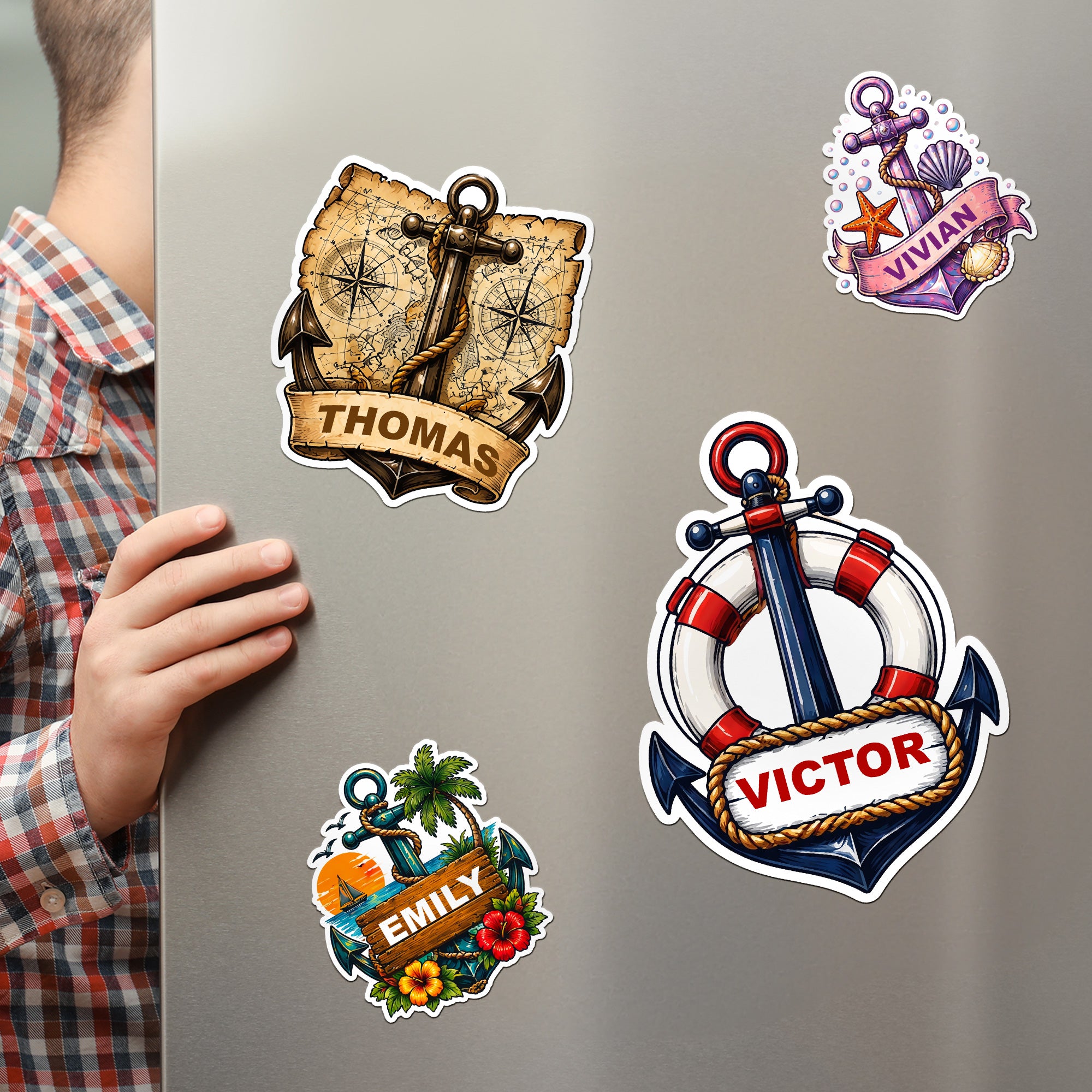 Anchor-Cruise-Door-Signs-Stateroom-Decor-Cruising-Family-Vacation,-Girls-Trip-Personalized-Magnet-3