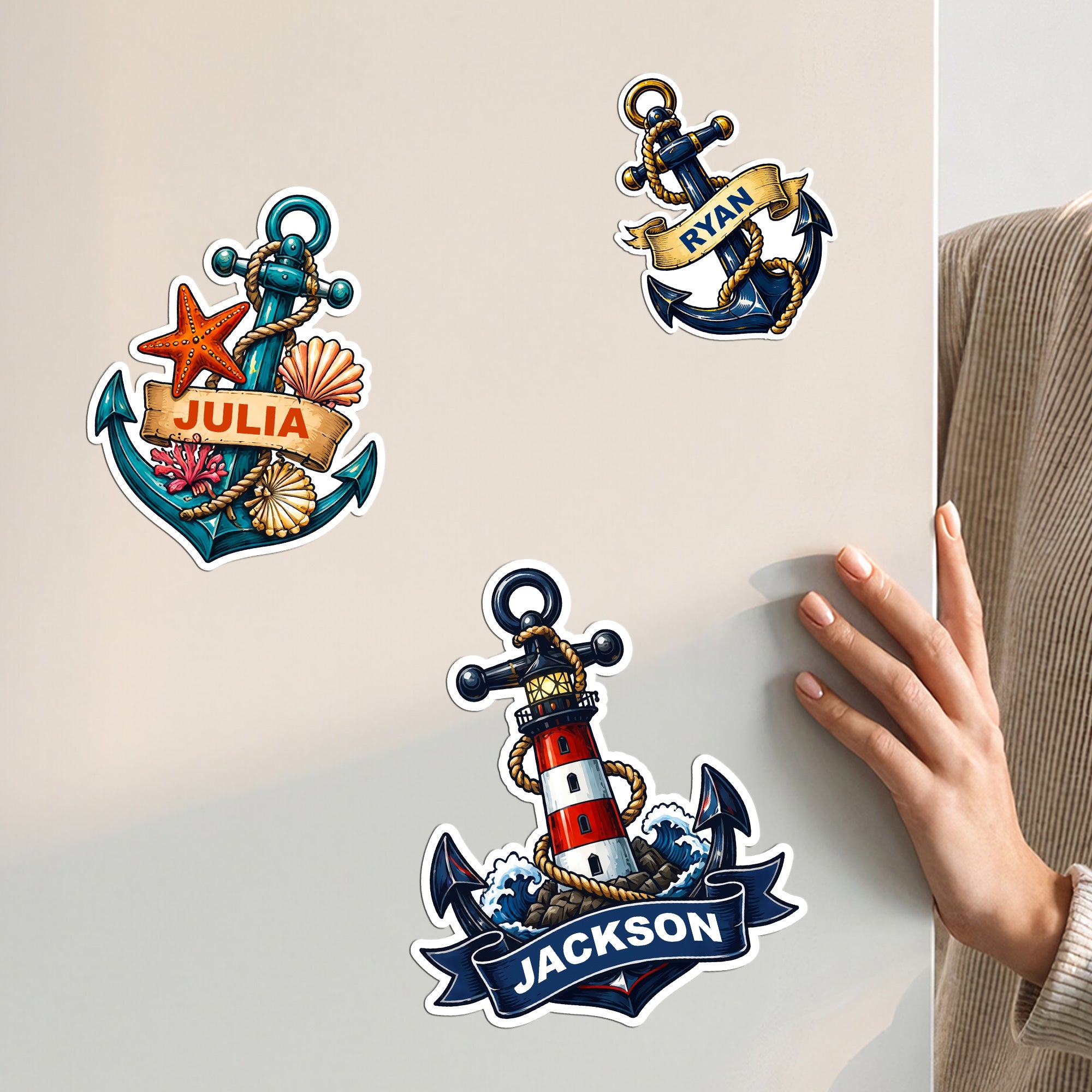 Anchor-Cruise-Door-Signs-Stateroom-Decor-Cruising-Family-Vacation,-Girls-Trip-Personalized-Magnet-5