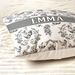 Animal Lovers Chinoiserie Toile De Jouy - Personalized Pillow (Insert Included)