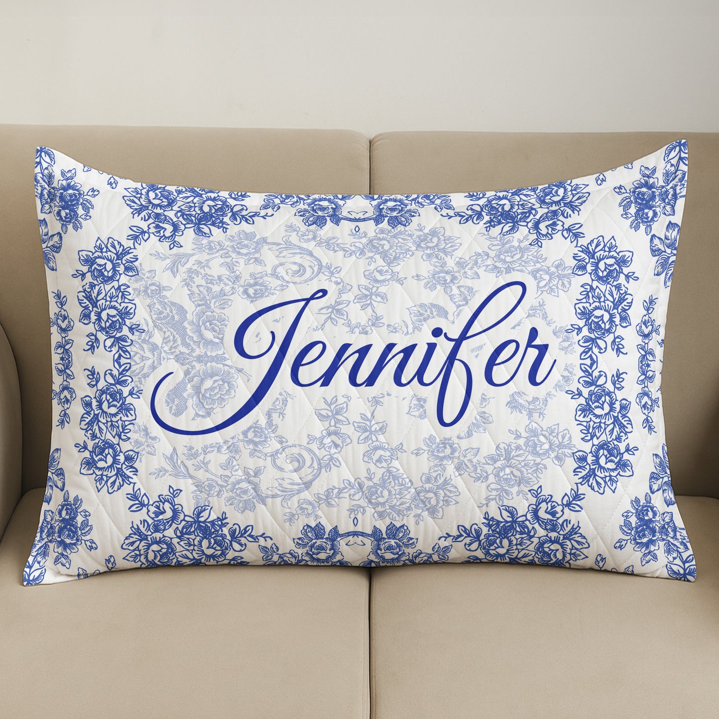 Animal Lovers Vintage Toile De Jouy - Custom Quilt Set