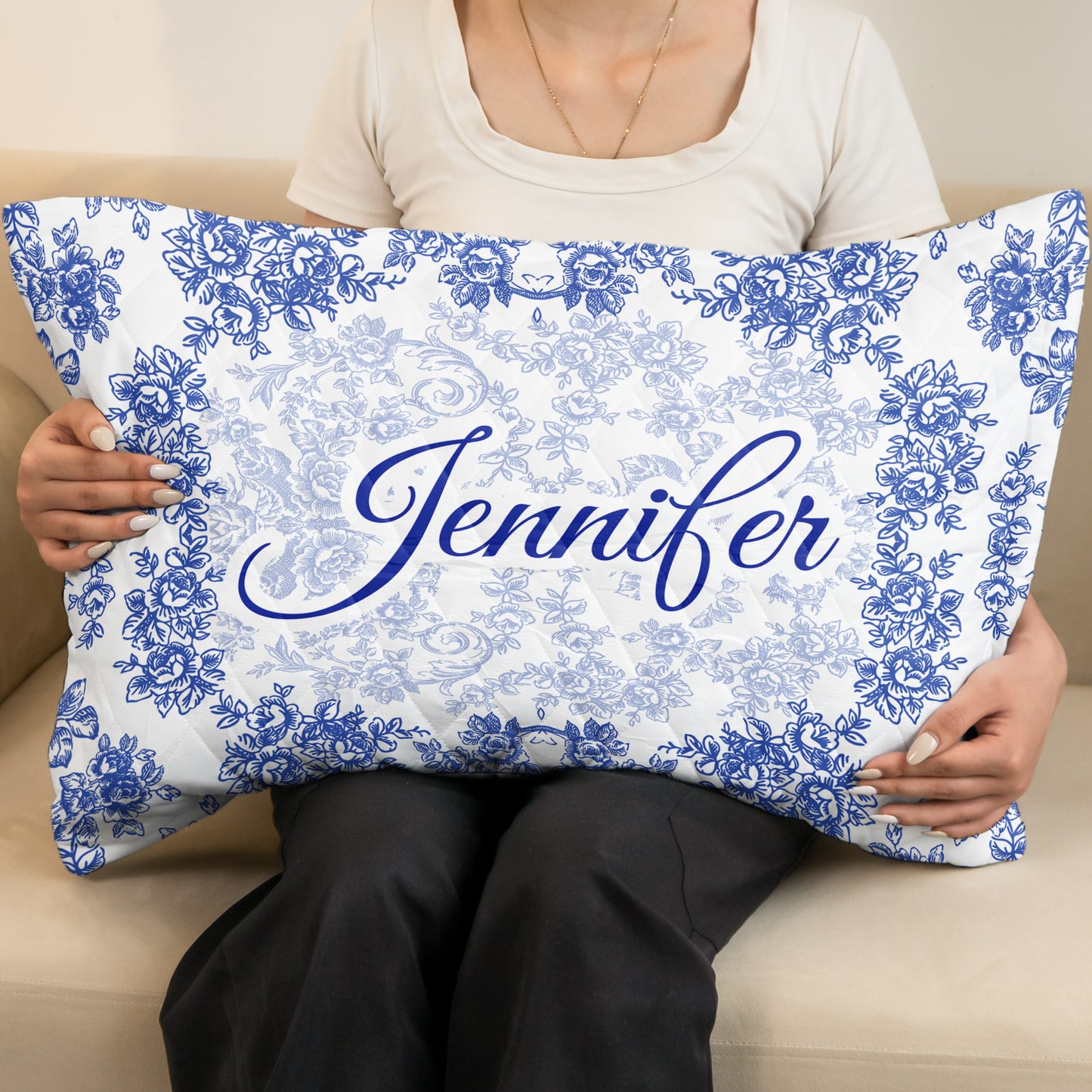 Animal Lovers Vintage Toile De Jouy - Custom Quilt Set