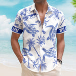 Animals Chinoiserie Toile De Jouy - Personalized Hawaiian Shirt