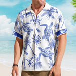 Animals Chinoiserie Toile De Jouy - Personalized Hawaiian Shirt