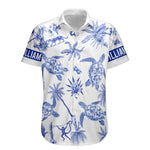 Animals Chinoiserie Toile De Jouy - Personalized Hawaiian Shirt