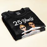 Anniversary Funny Shirt Still Put Up With - Personalized Couple Shirts