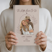 Anniversary Gifts - Custom Photo Couples Portrait Faceless Art - The Story Of Us - Personalized Journal