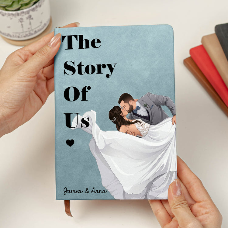 Anniversary-Gifts-Custom-Photo-Couples-Portrait-Art-The-Story-Of-Us-Personalized-Journal-3