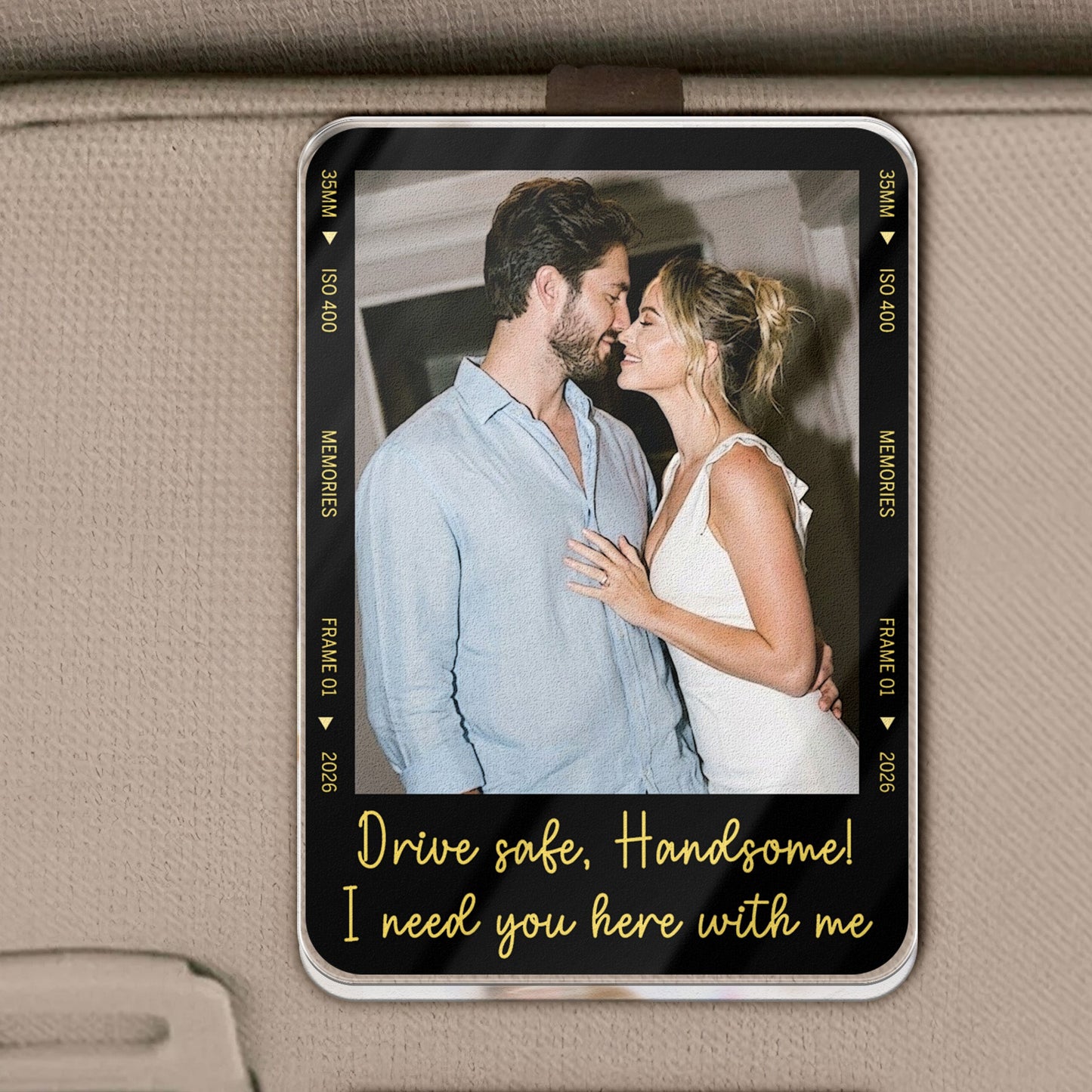 Anniversary_Gifts_Drive_Safe_Handsome_Gift_For_Husband_Boyfriend_Personalized_Car_Visor_Clip_2