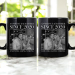 Annoying Each Other ... And Still Going Strong - Vintage Version - Personalized Photo Mug