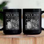 Annoying Each Other ... And Still Going Strong - Vintage Version - Personalized Photo Mug