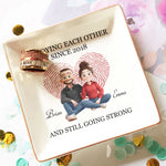 Annoying Each Other For Years Anniversary Custom Gift - Personalized Jewelry Dish