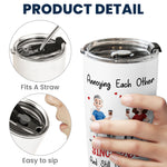 Annoying Each Other Since And Still Going Strong Couple Cup - Personalized Tumbler Cup