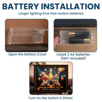 Annoying Each Other Since And Still Going Strong - Personalized LED Shadow Box