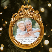 Annoying Each Other Since And Still Going Strong - Personalized Vintage Picture Frame