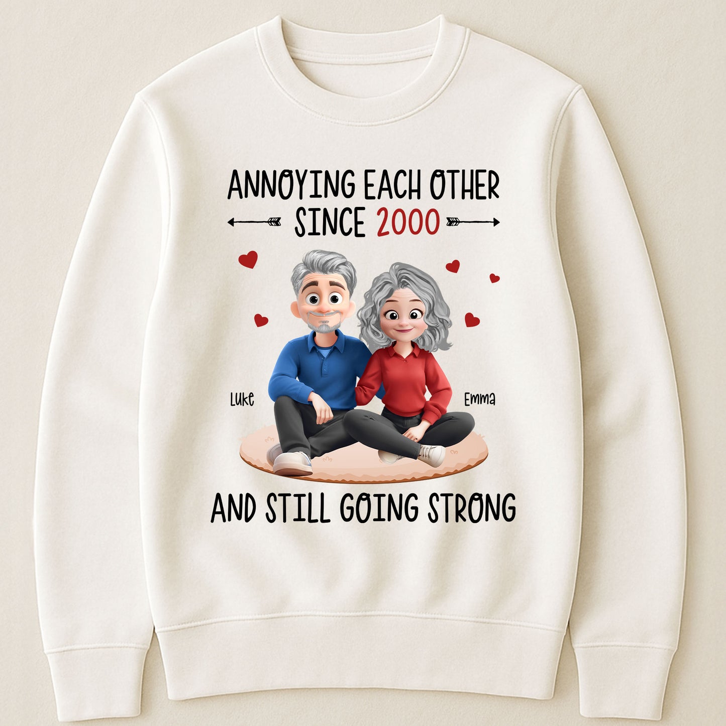 Annoying Each Other Since Funny Couple New Version - Personalized Shirt