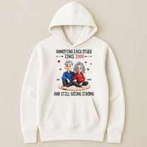 Annoying Each Other Since Funny Couple New Version - Personalized Shirt