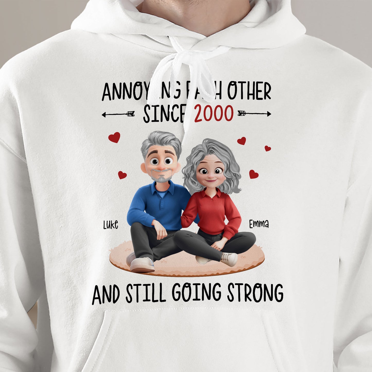 Annoying Each Other Since Funny Couple New Version - Personalized Shirt