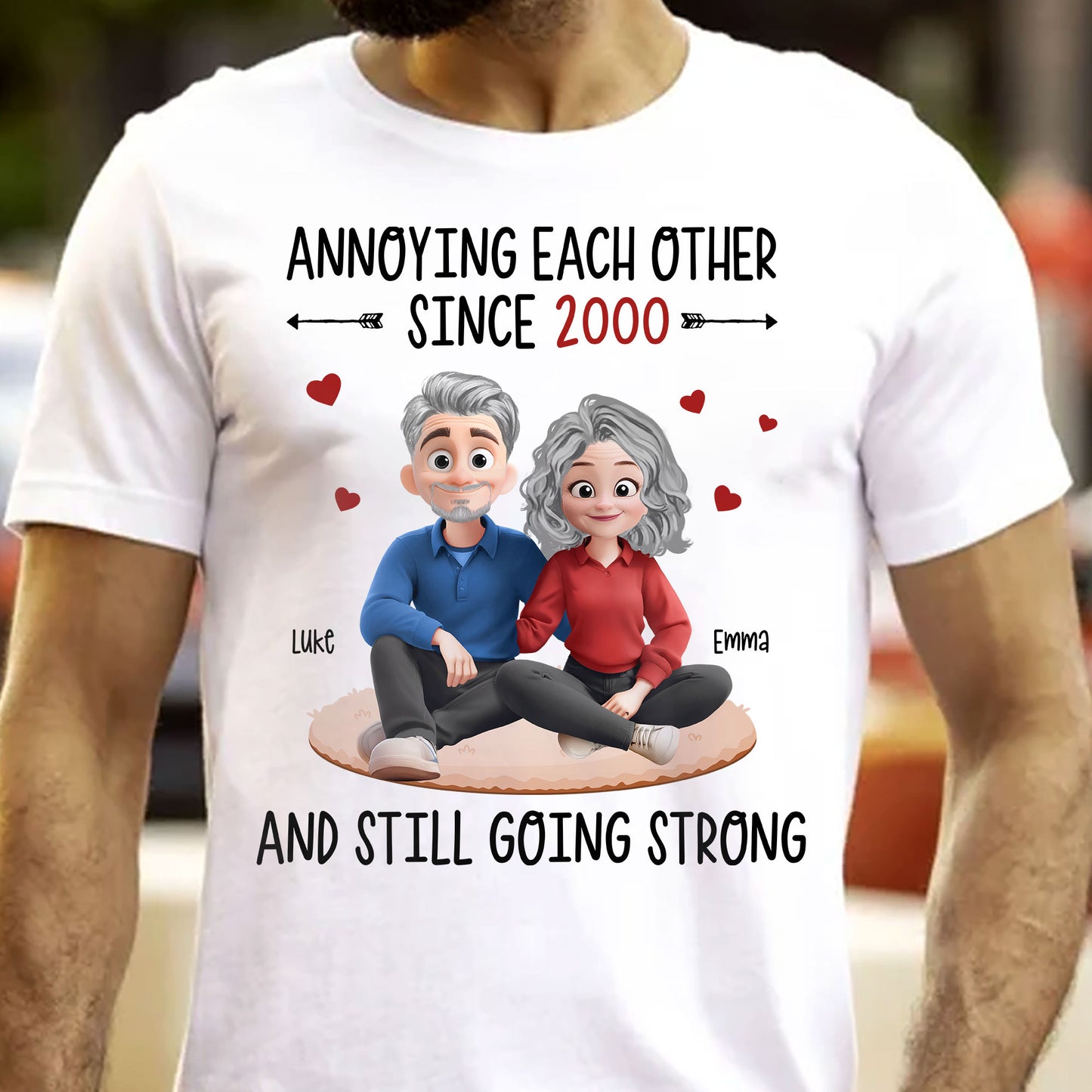 Annoying Each Other Since Funny Couple New Version - Personalized Shirt