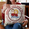 Annoying Each Other Since - Personalized Pillow (Insert Included)