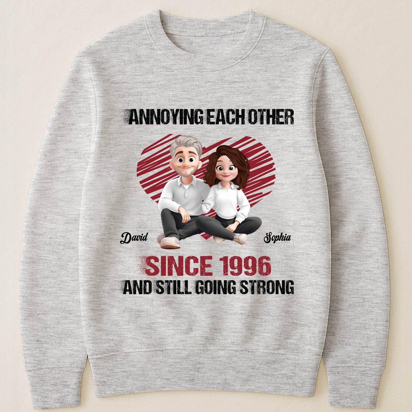 Annoying Each Other Since & Still Going Strong New Version - Personalized Shirt