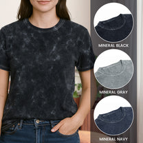 Annoying Each Other Since & Still Going Strong - Personalized Acid Wash T-shirt