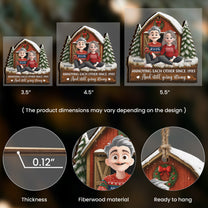 Annoying Each Other Since & Still Going Strong - Personalized Wooden Ornament