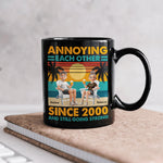 Annoying Each Other Since & Still Going Strong Vintage Couple Mug - Personalized Mug