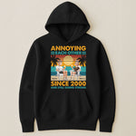 Annoying Each Other Since & Still Going Strong Vintage Couple Shirt - Personalized Shirt