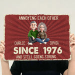 Annoying-Each-Other-Since-&-Still-Going-Strong-Cartoon-Couple-Anniversary-Gifts-For-Him-Her-Personalized-Metal-Sign-2