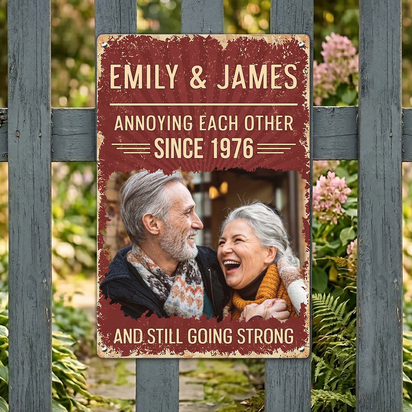 Annoying-Each-Other-Since-&-Still-Going-Strong-Custom-Photo-Retro-Sign-Personalized-Metal-Sign-1