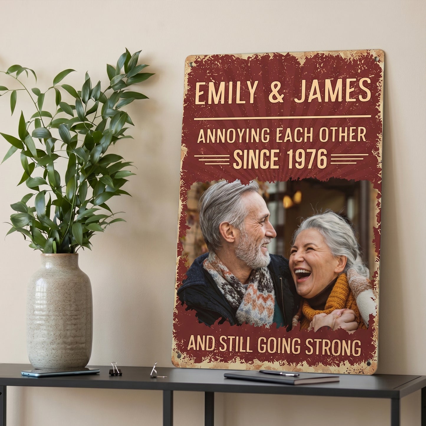 Annoying-Each-Other-Since-&-Still-Going-Strong-Custom-Photo-Retro-Sign-Personalized-Metal-Sign-3