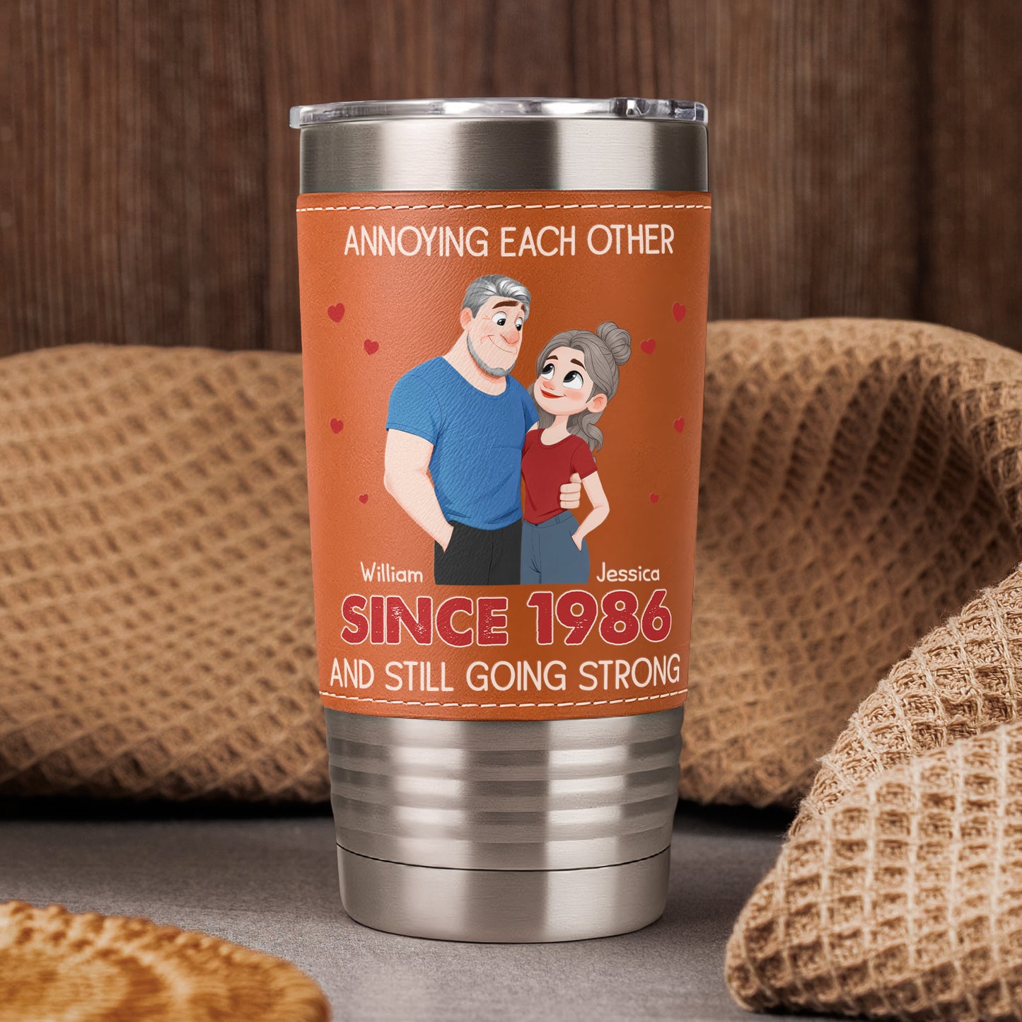 Annoying-Each-Other-Since-&-Still-Going-Strong-New-Version-Personalized-20oz-Tumbler-3