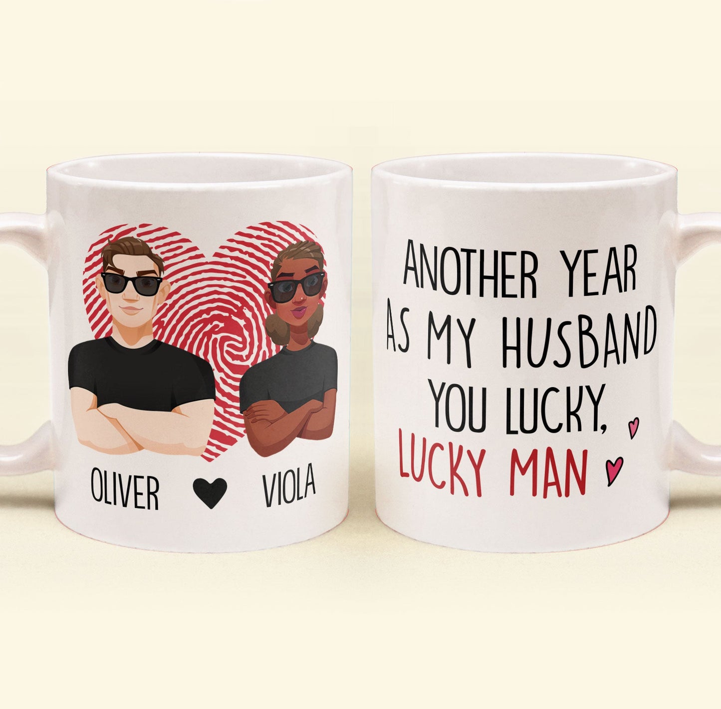 Another Year As My Husband/ Wife - Personalized Mug