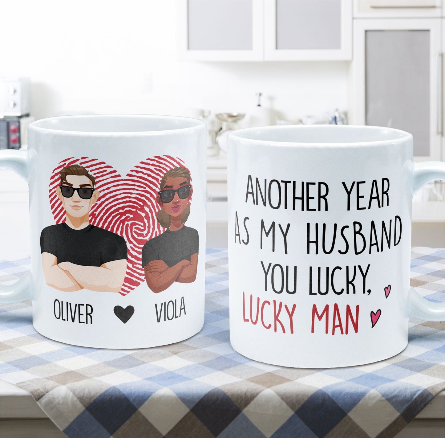 Another Year As My Husband/ Wife - Personalized Mug