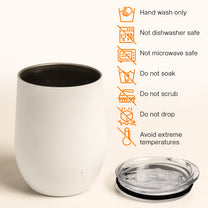 Another Year Of Bonding Over Alcohol - Personalized Wine Tumbler