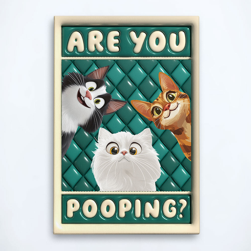 Are You Po*ping? - Personalized Wrapped Canvas