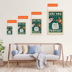 Are You Po*ping? - Personalized Wrapped Canvas