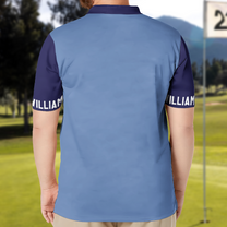 Argyle Vintage Pattern Gift For Golf Lovers Dad Men Husband Gift - Custom Golf Shirt