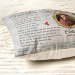 As I Sit In Heaven Memorial Gifts - Personalized Photo Pillow