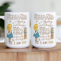 As Mad As A Hatter Wonderland Dream - Personalized Mug