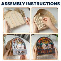 New Version I'm Always With You Memorial Light - Personalized Photo Lantern Night Light