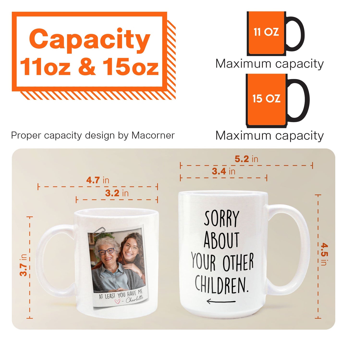 At Least You Have Me - Personalized Photo Mug