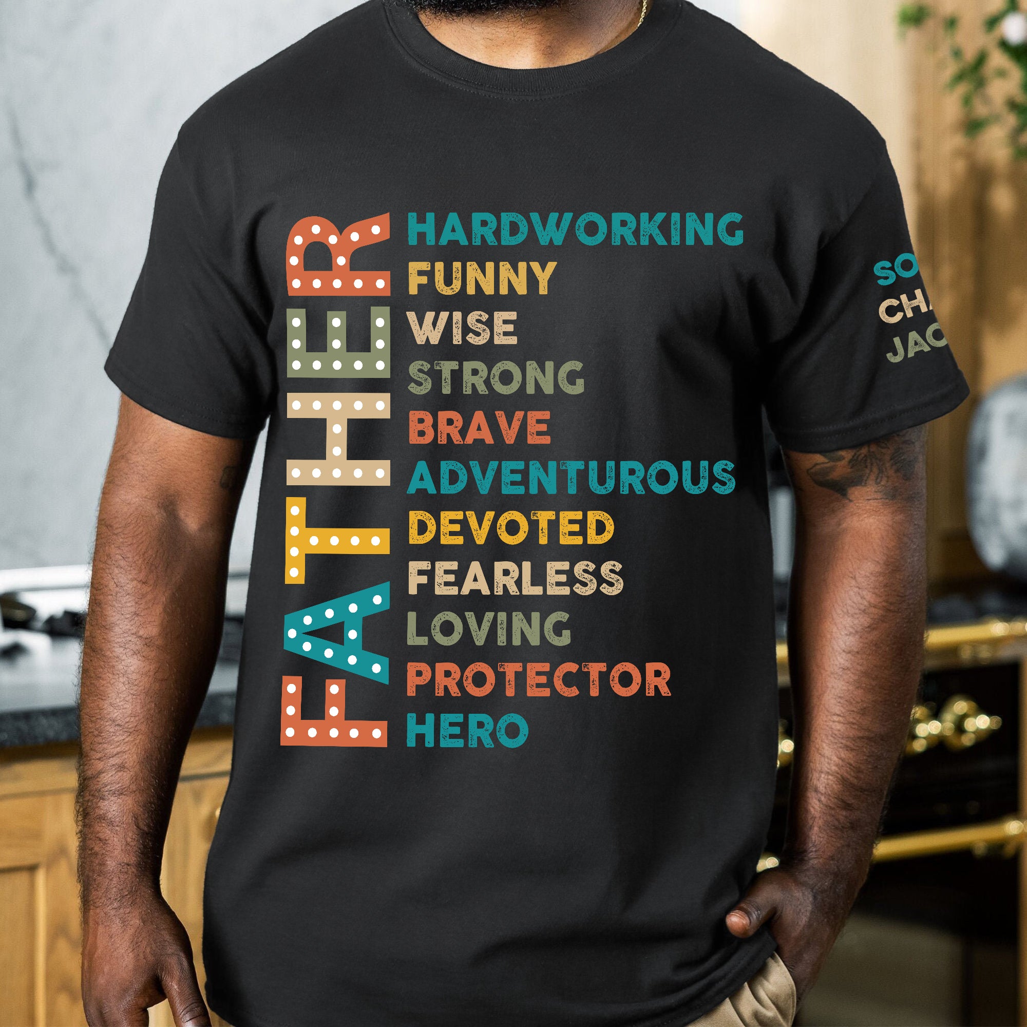 Awesome Father - Personalized Shirt