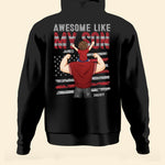 Awesome Like Mine - Personalized Back Printed Family Matching Shirts