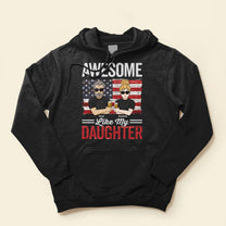 Awesome Like My Daughter - Personalized Shirt