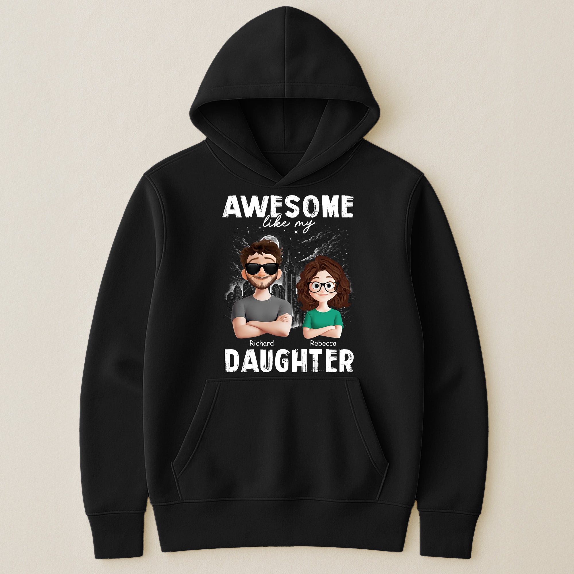 Awesome Like My Daughters, Sons, Children - Gifts For Dad - Personalized Shirt