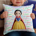 Baby Girl Princess - Personalized Pillow (Insert Included)