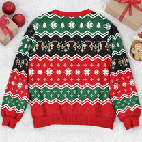 Baby Reindeer Christmas - Personalized Ugly Sweater